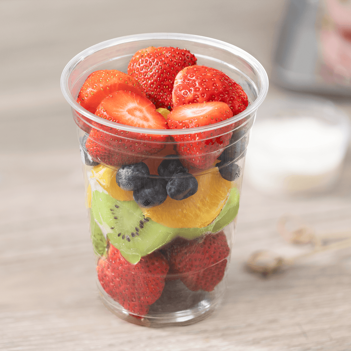 [1,000 ct] 16 oz Clear Cold Cups | RPET | 98 mm