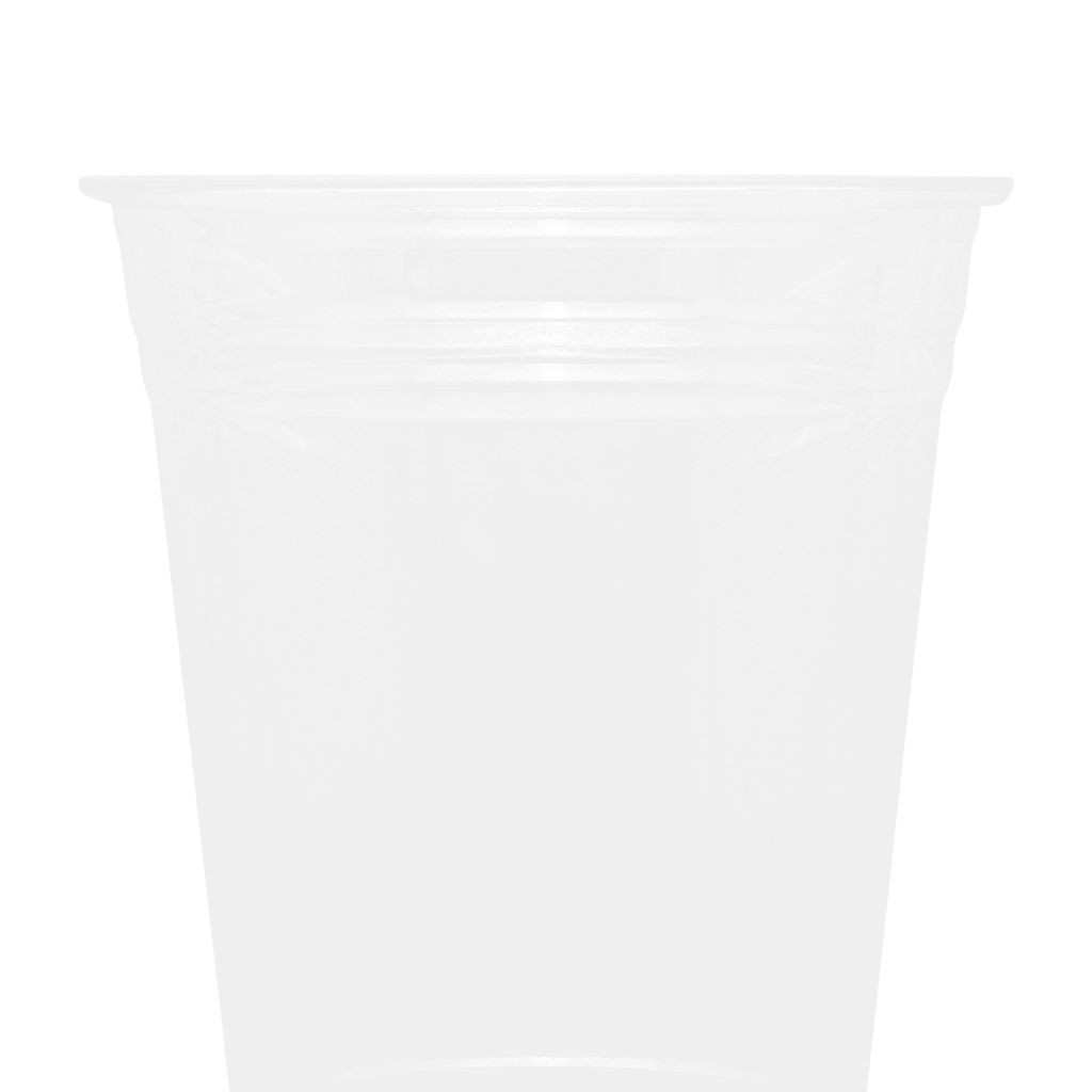 [1,000 ct] 16 oz Clear Plastic Cold Cups | PET - 98 mm