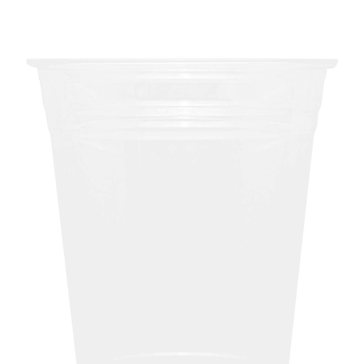 [1,000 ct] 16 oz Clear Plastic Cold Cups | PET - 98 mm