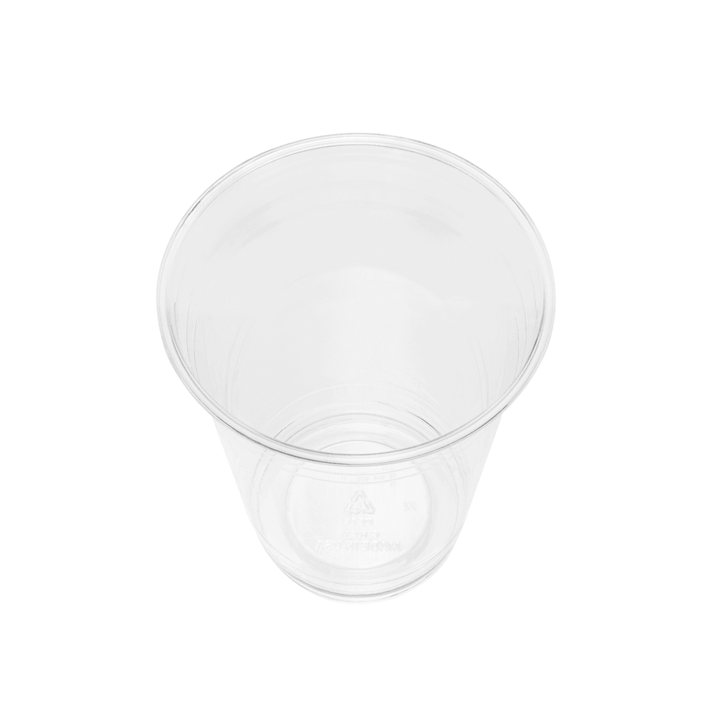 [1,000 ct] 16 oz Clear Plastic Cold Cups | PET - 98 mm