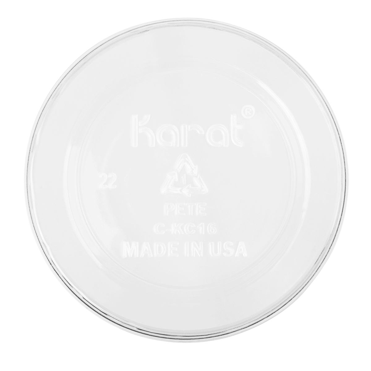 [1,000 ct] 16 oz Clear Plastic Cold Cups | PET - 98 mm
