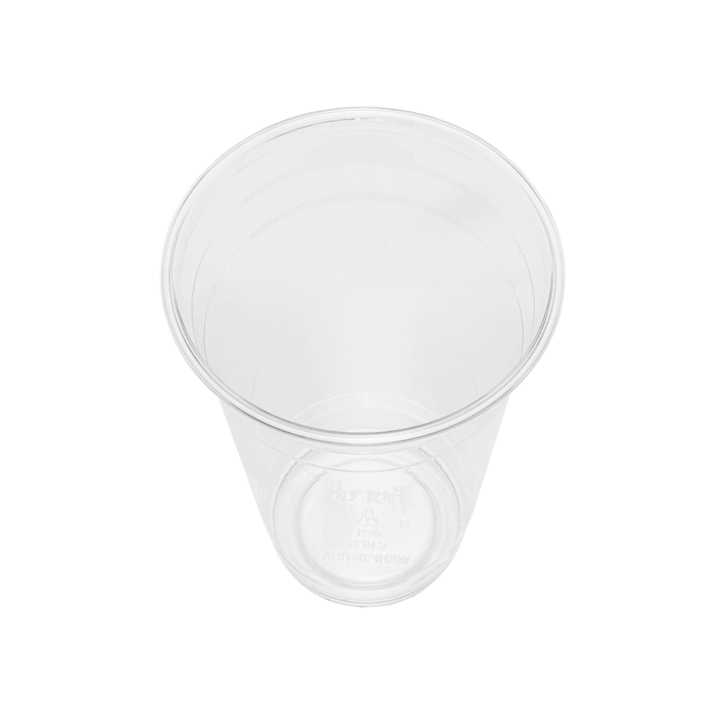 [1,000 ct] 20 oz Clear Plastic Cold Cups | PET | 98 mm