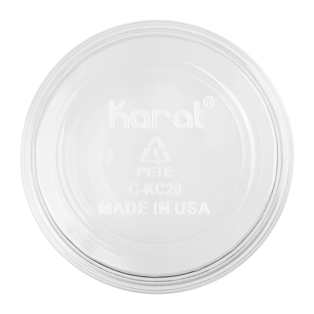 [1,000 ct] 20 oz Clear Plastic Cold Cups | PET | 98 mm