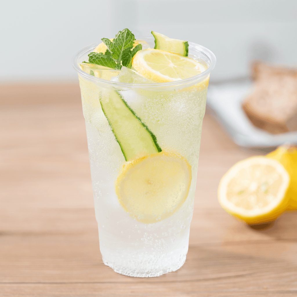 [600 ct] 24 oz Clear Cold Cups | RPET | 98 mm