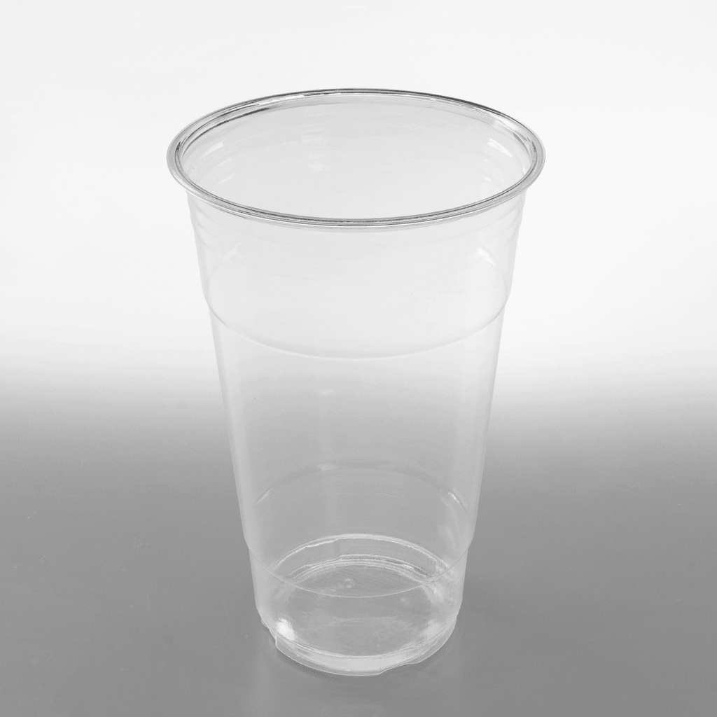 [600 ct] 24 oz Clear Cold Cups | RPET | 98 mm