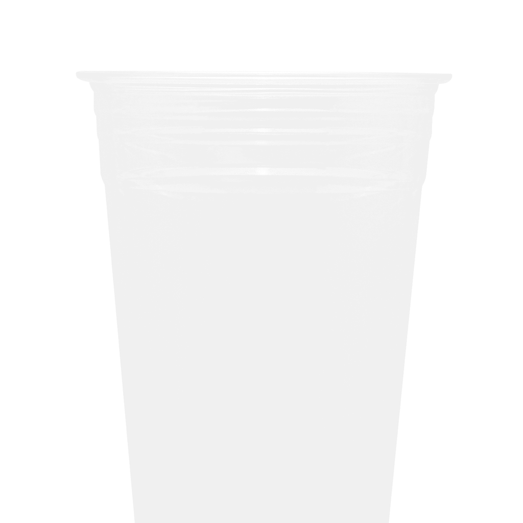 [600 ct] 24 oz Clear Plastic Cold Cups | PET | 98 mm
