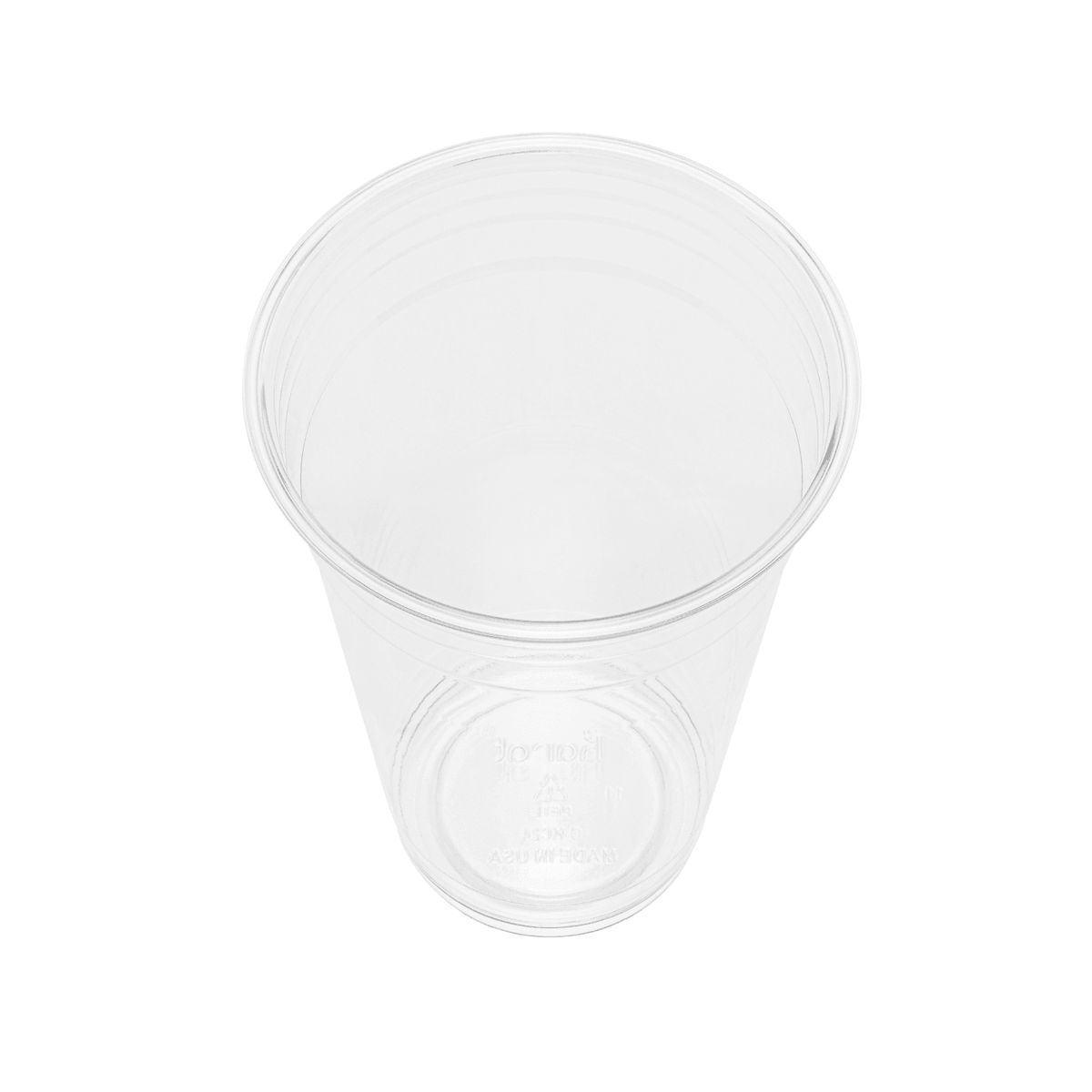 [600 ct] 24 oz Clear Plastic Cold Cups | PET | 98 mm