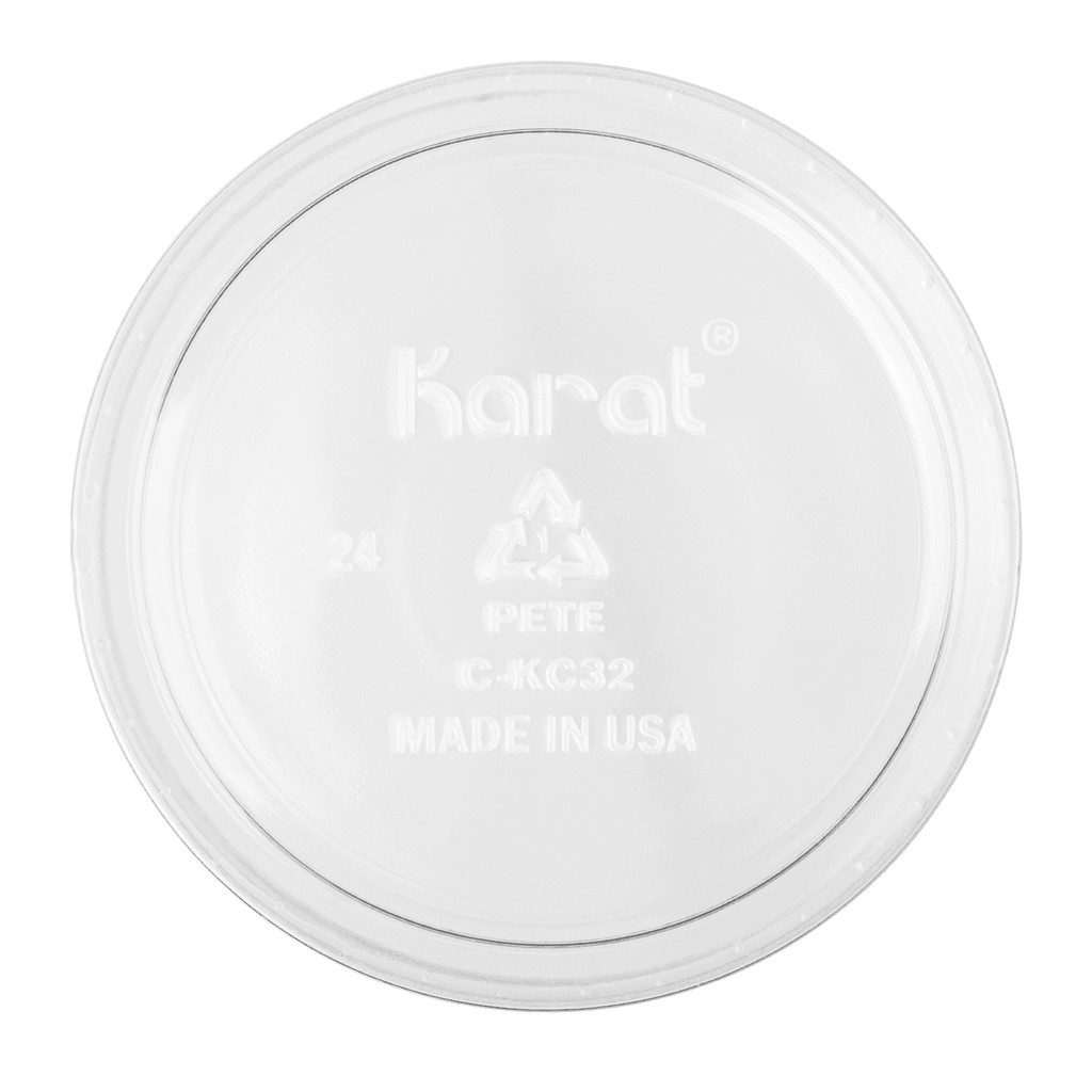 [300 ct] 32 oz Clear Plastic Cold Cups | PET | 107 mm