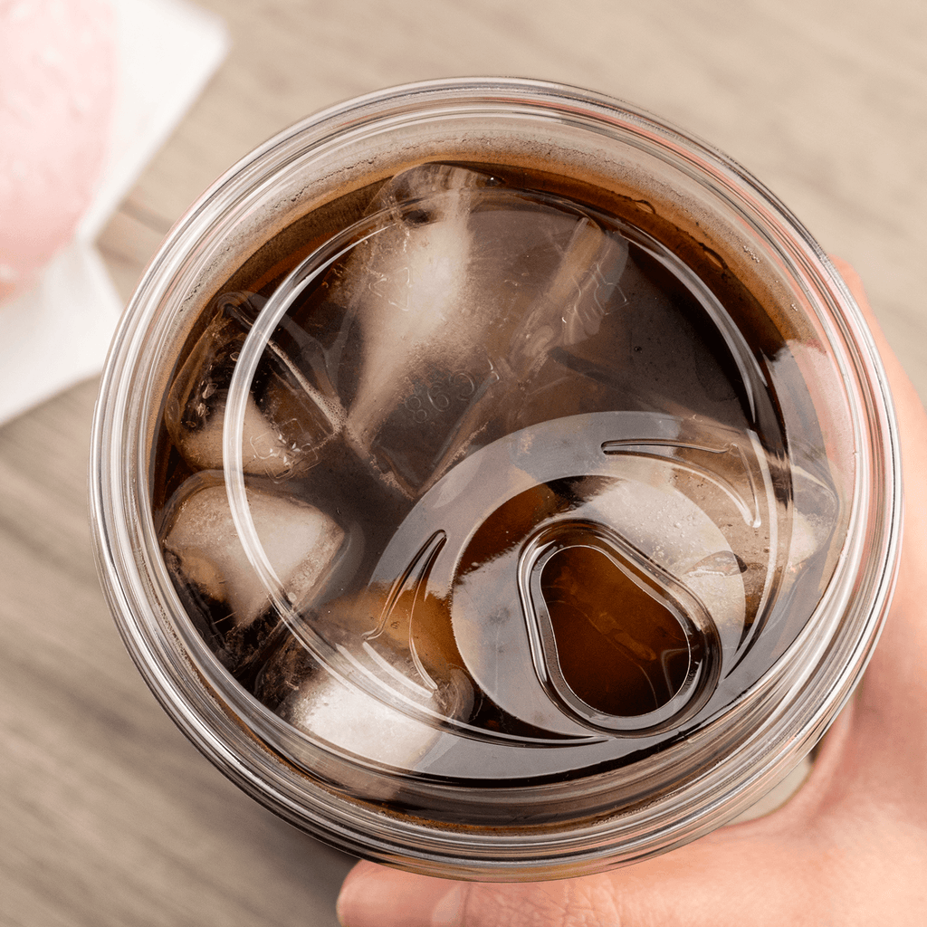 [1,000 ct] Strawless Sipper Lids | PET | 98 mm | Clear | No Cap