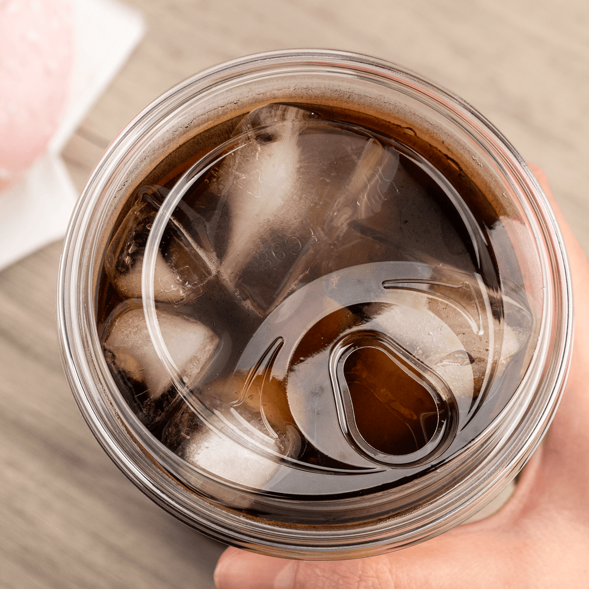 [1,000 ct] Strawless Sipper Lids | PET | 98 mm | Clear | No Cap
