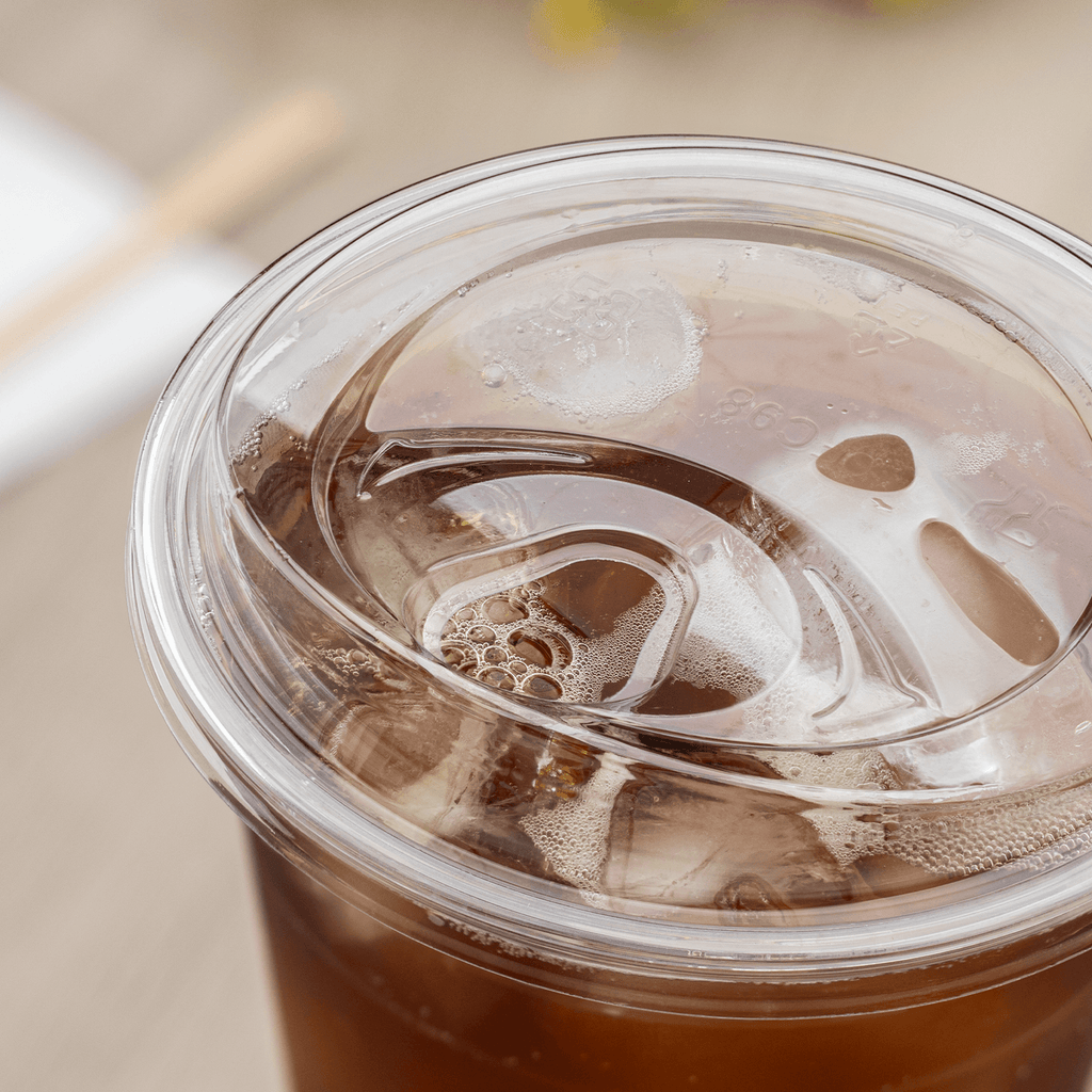 [1,000 ct] Strawless Sipper Lids | PET | 98 mm | Clear | No Cap