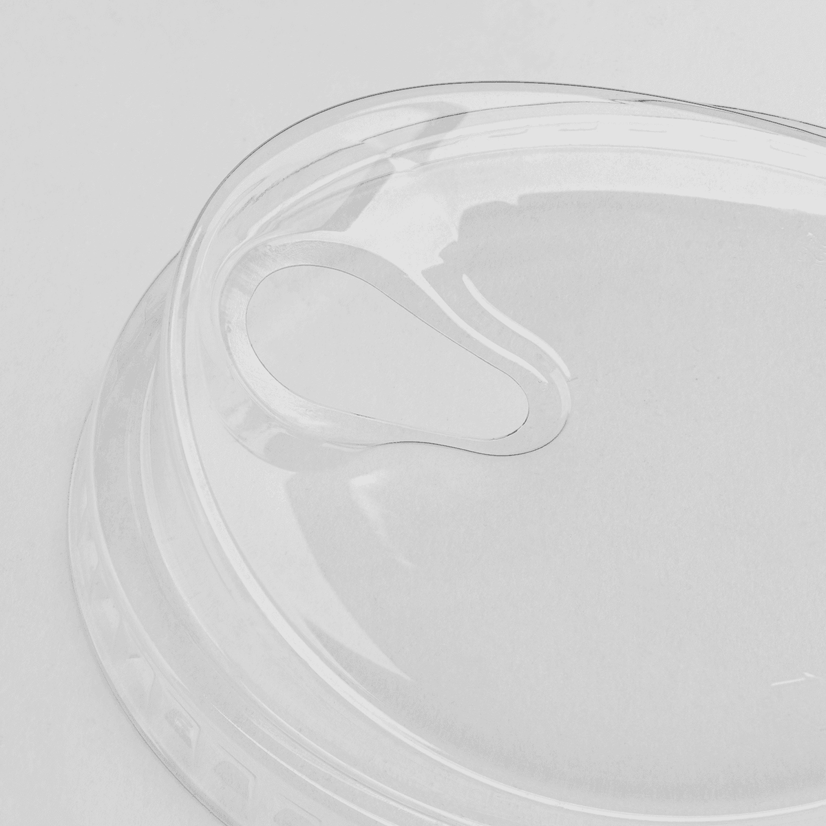 [1,000 ct] Strawless Sipper Lids | PET | 98 mm | Clear | No Cap