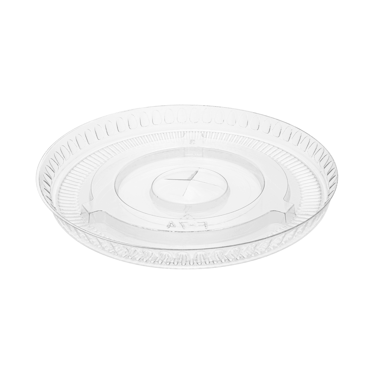 [1,000 ct] 7 oz Cup Lids | PET | 74 mm