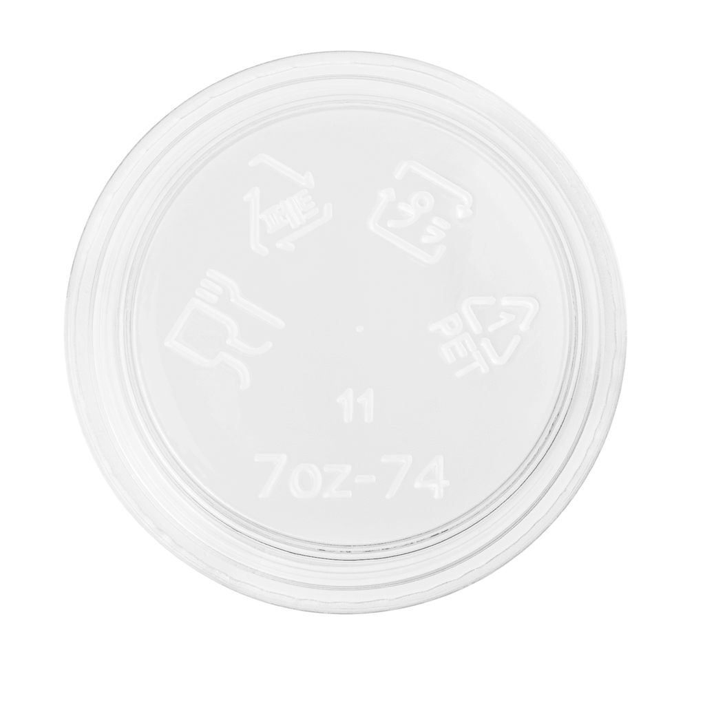 [1,000 ct] 7 oz Clear Plastic Cold Cups | PET | 74 mm