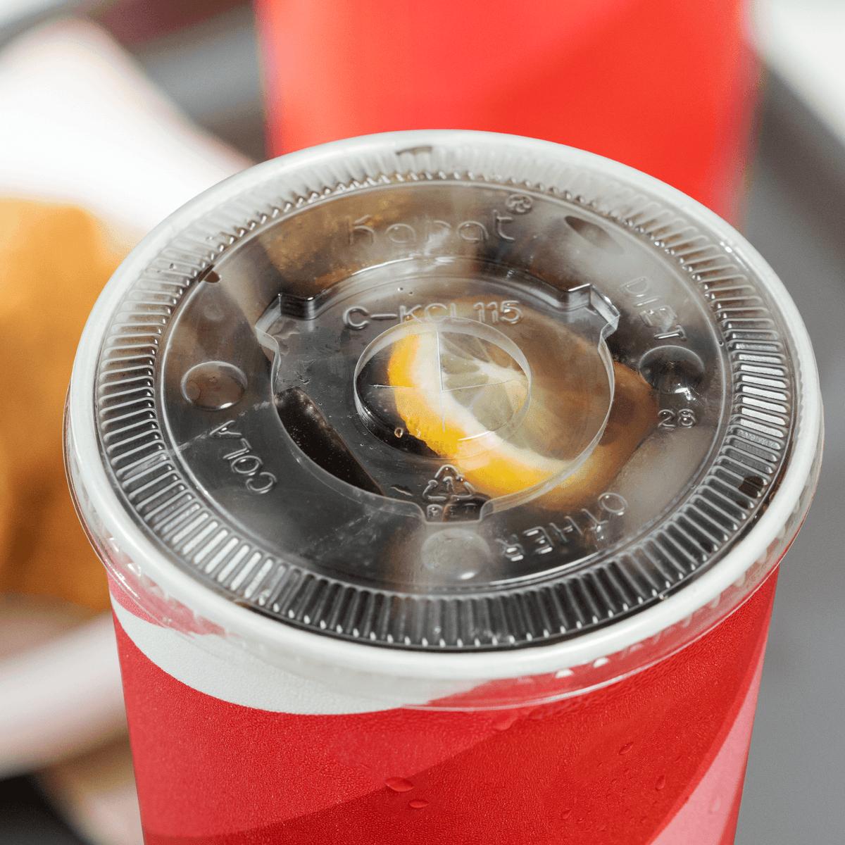 [1,000 ct] Cup Lids | PET | 115 mm
