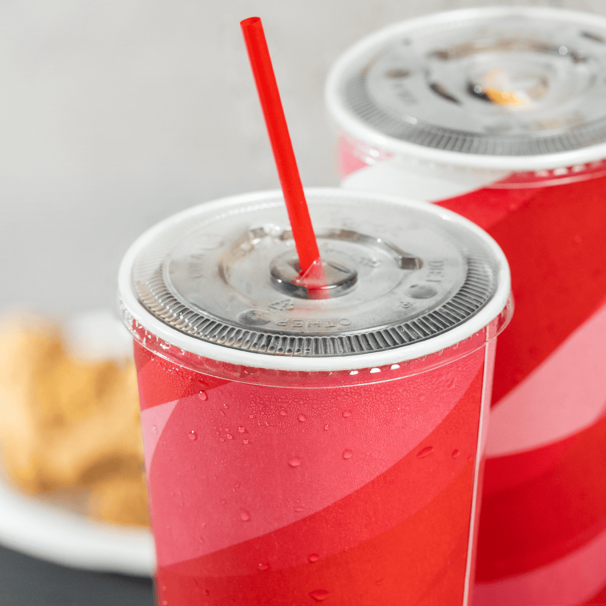 [1,000 ct] Cup Lids | PET | 115 mm
