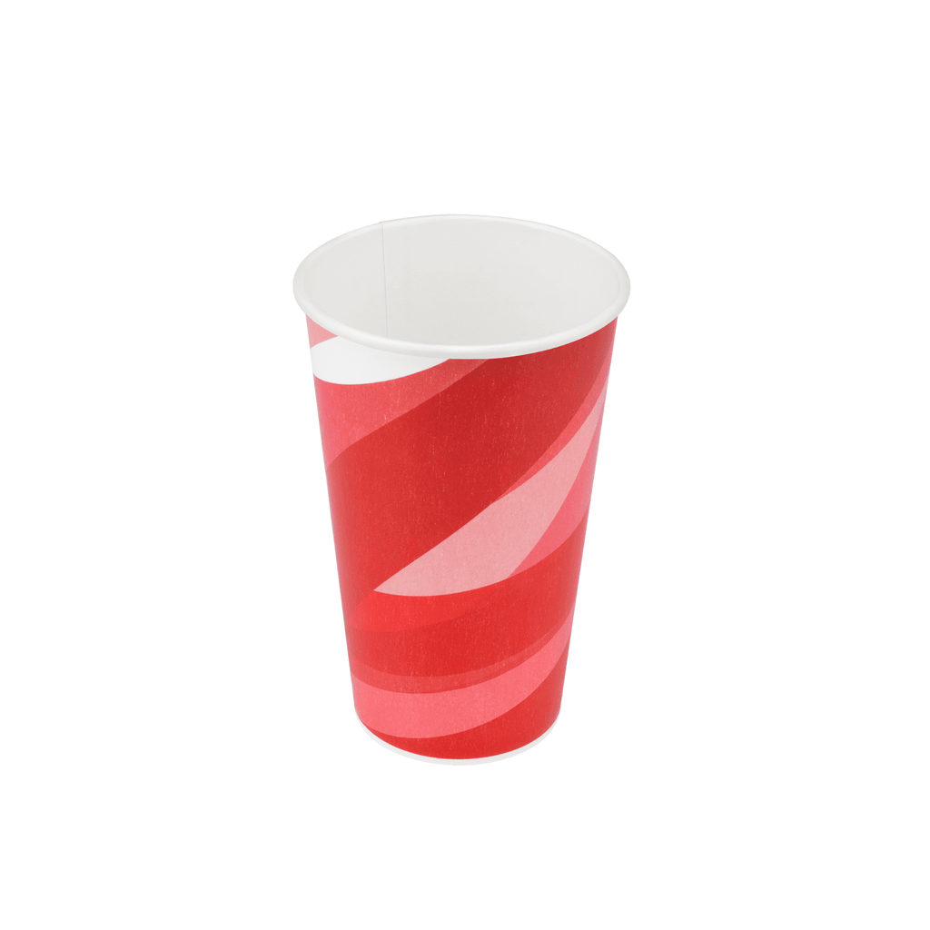 [1,000 ct] 16 oz Paper Cold Cups | 90 mm | Kold Print