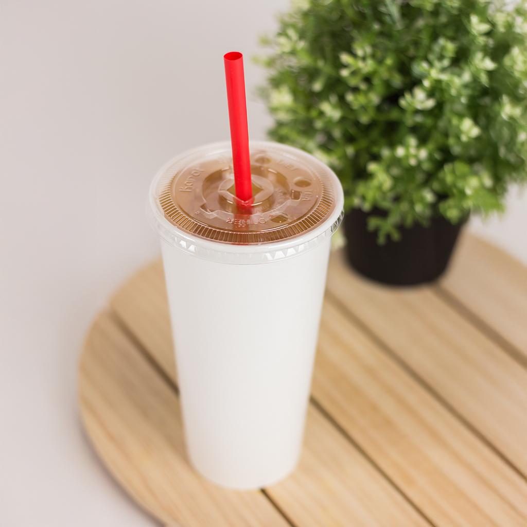 [1,000 ct] 22 oz Paper Cold Cups | 90 mm | White