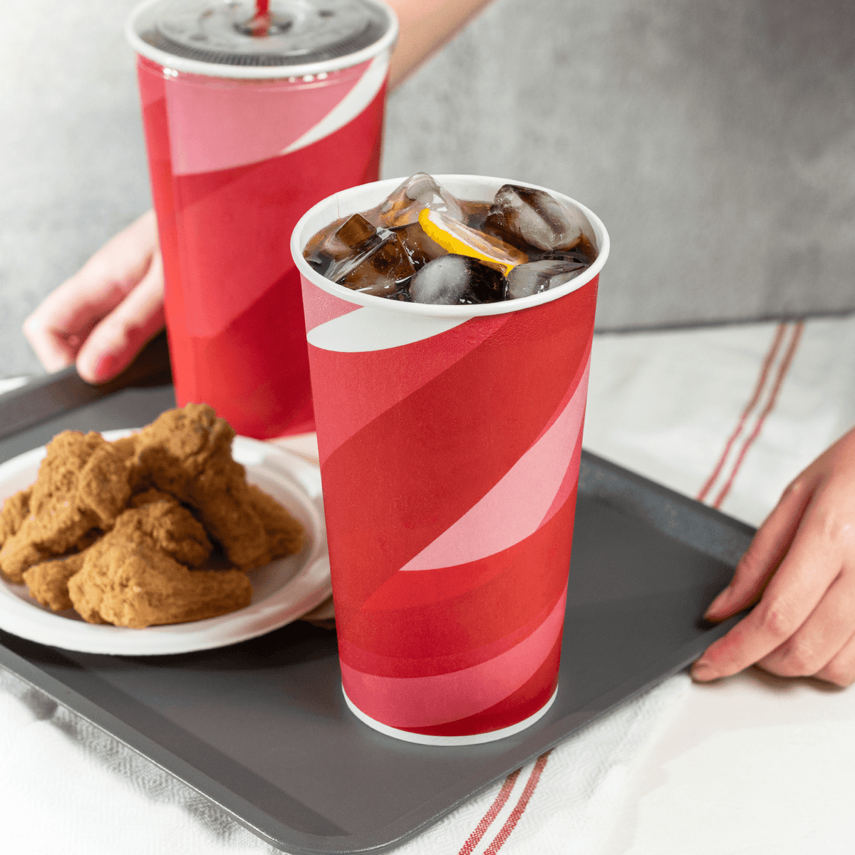 [500 ct] 44 oz Paper Cold Cups | 115 mm | Kold Print
