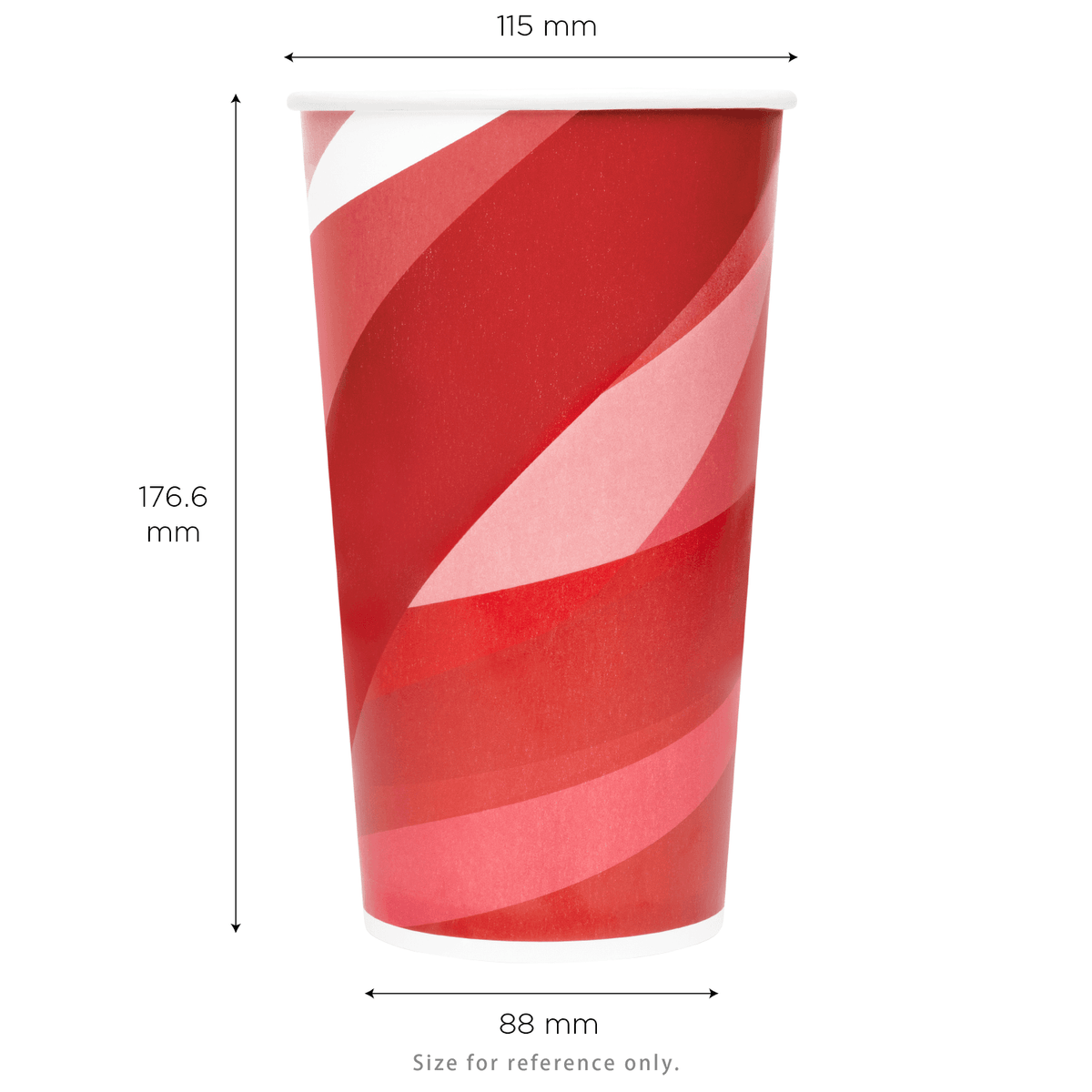 [500 ct] 44 oz Paper Cold Cups | 115 mm | Kold Print