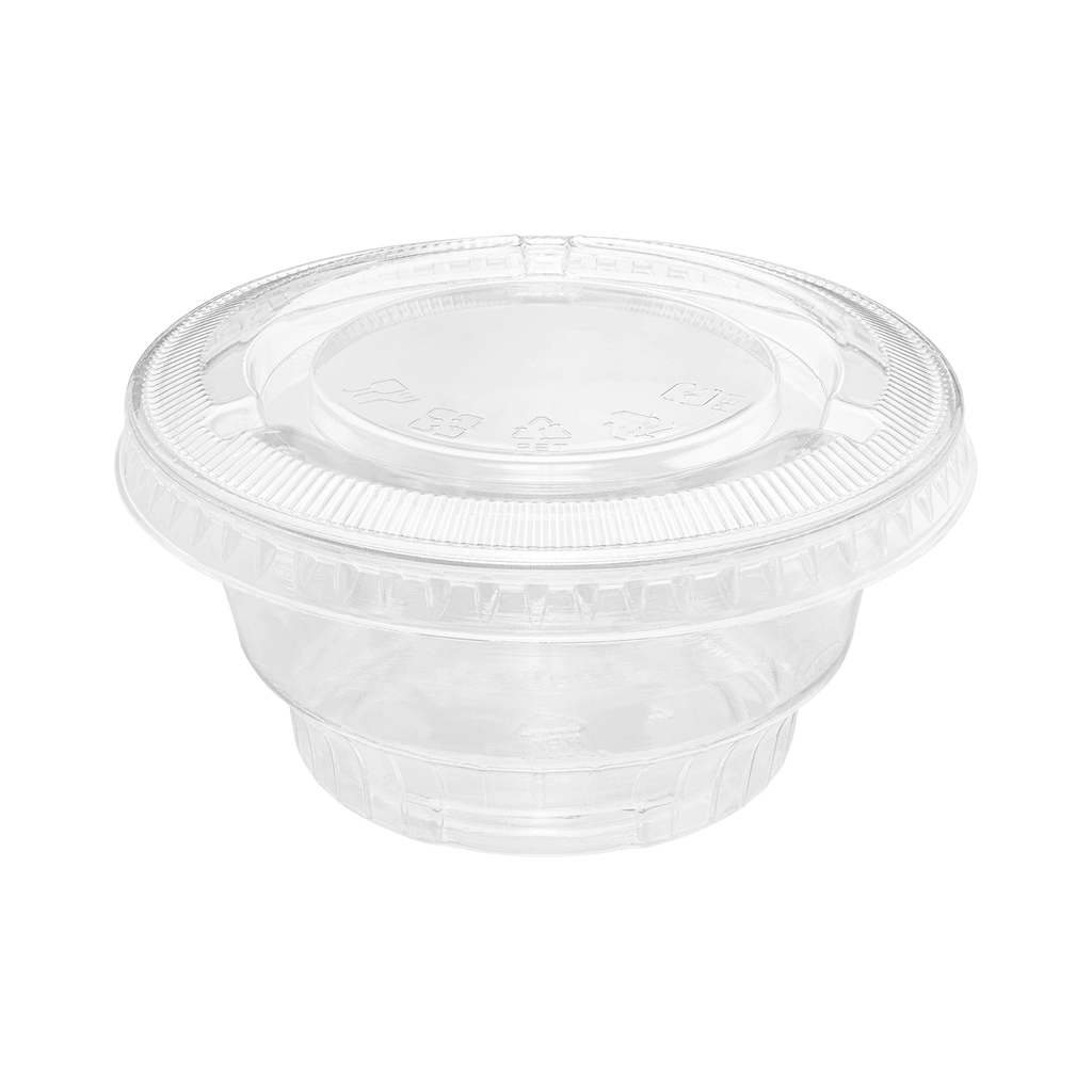 [1,000 ct] 5 oz Plastic Dessert Cups | PET | 92 mm