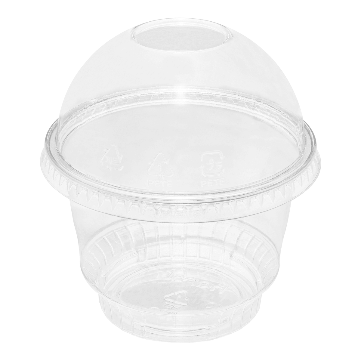 [1,000 ct] 8 oz Plastic Dessert Cups | PET | 92 mm