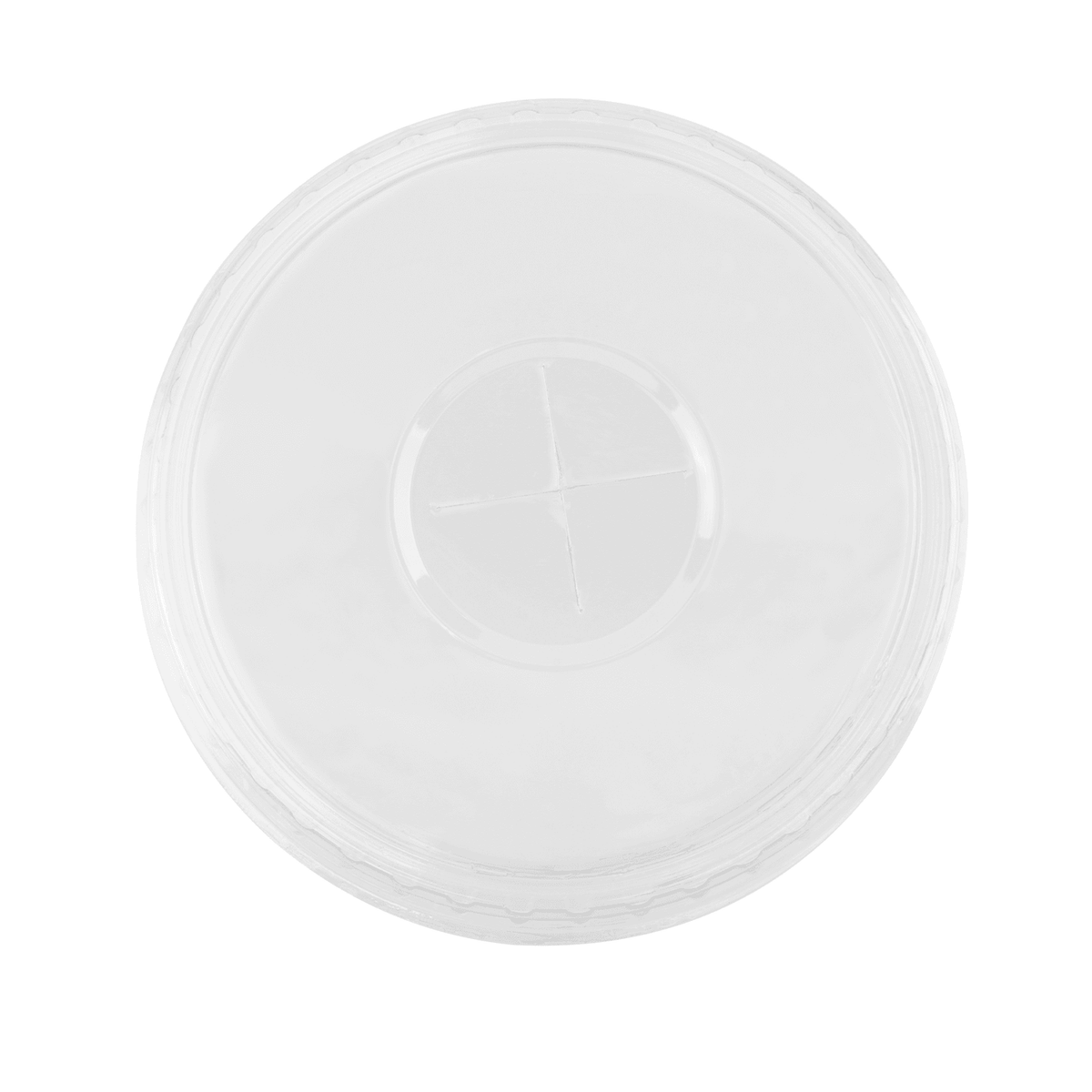 [1,000 ct] 7 oz Plastic Dome Cup Lids | PET | 74 mm