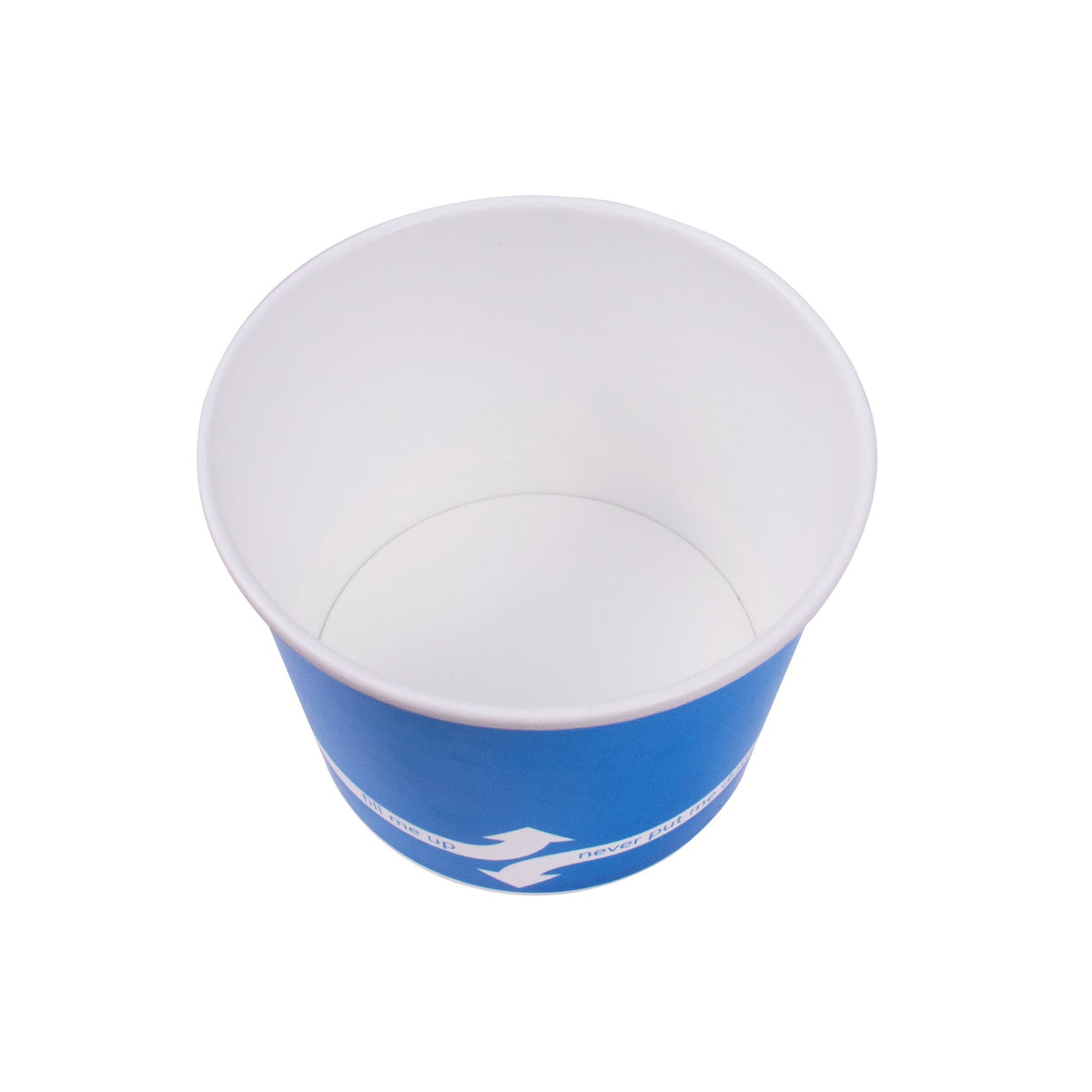 [1,000 ct] 16 oz Paper Food Containers | 112 mm | Blue