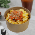 [600 ct] 24 oz Paper Food Containers | 142 mm | Kraft