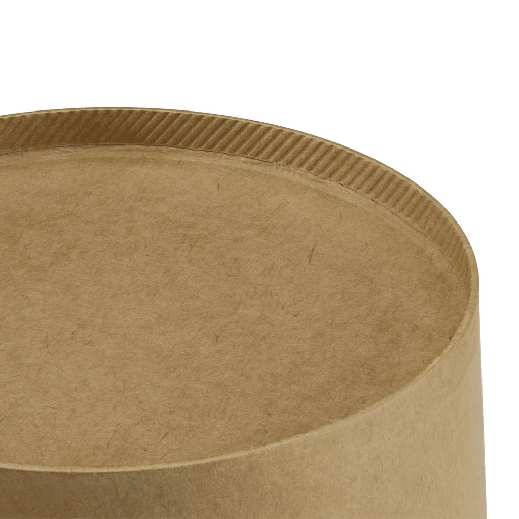 [600 ct] 28 oz Paper Food Containers | 142 mm | Kraft