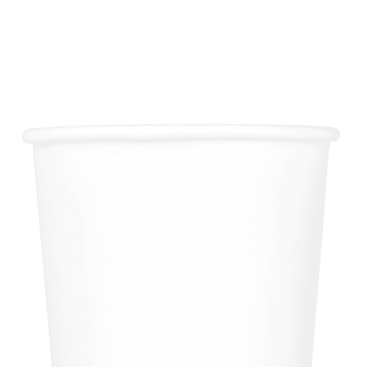 [500 ct] 8 oz Paper Coffee Cups | Insulated | 80 mm | White