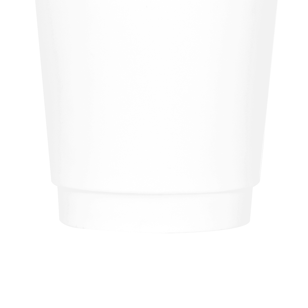 [500 ct] 8 oz Paper Coffee Cups | Insulated | 80 mm | White