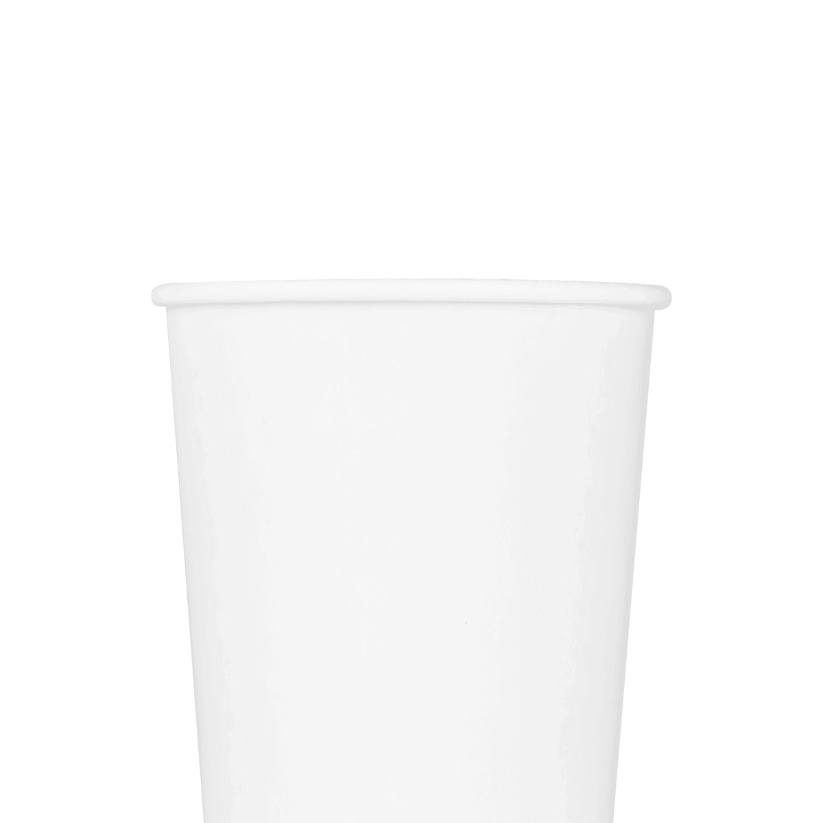 [500 ct] 16 oz Paper Coffee Cups | Insulated | 90 mm | White