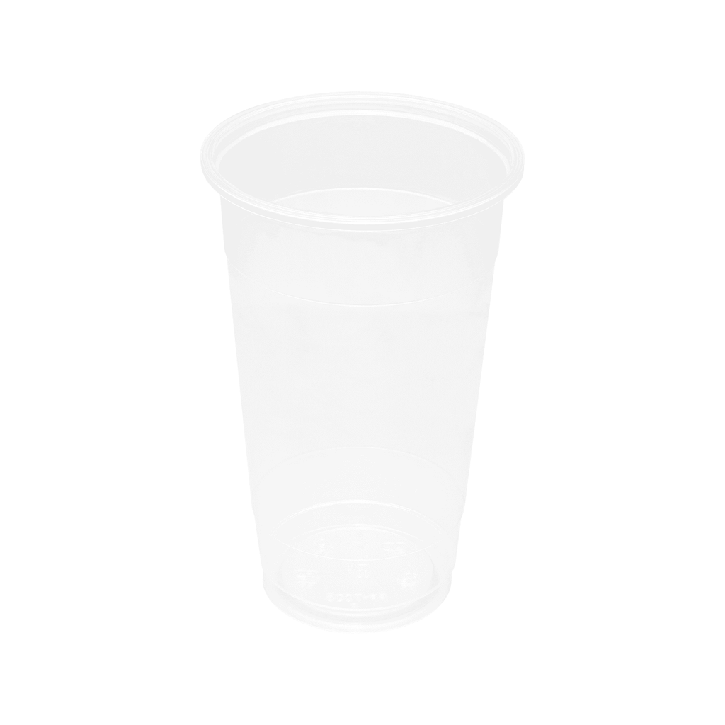 [1,000 ct] 24 oz Plastic U-Rim Cold Cups (95 mm), PP