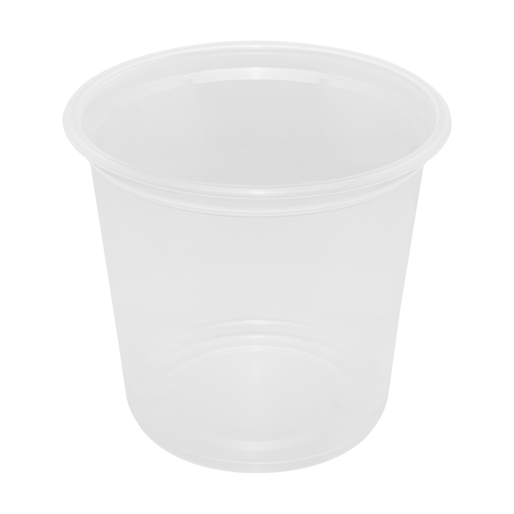 [500 ct] 25 oz Plastic Flat Rim Extra Wide Cold Cups (120 mm), PP