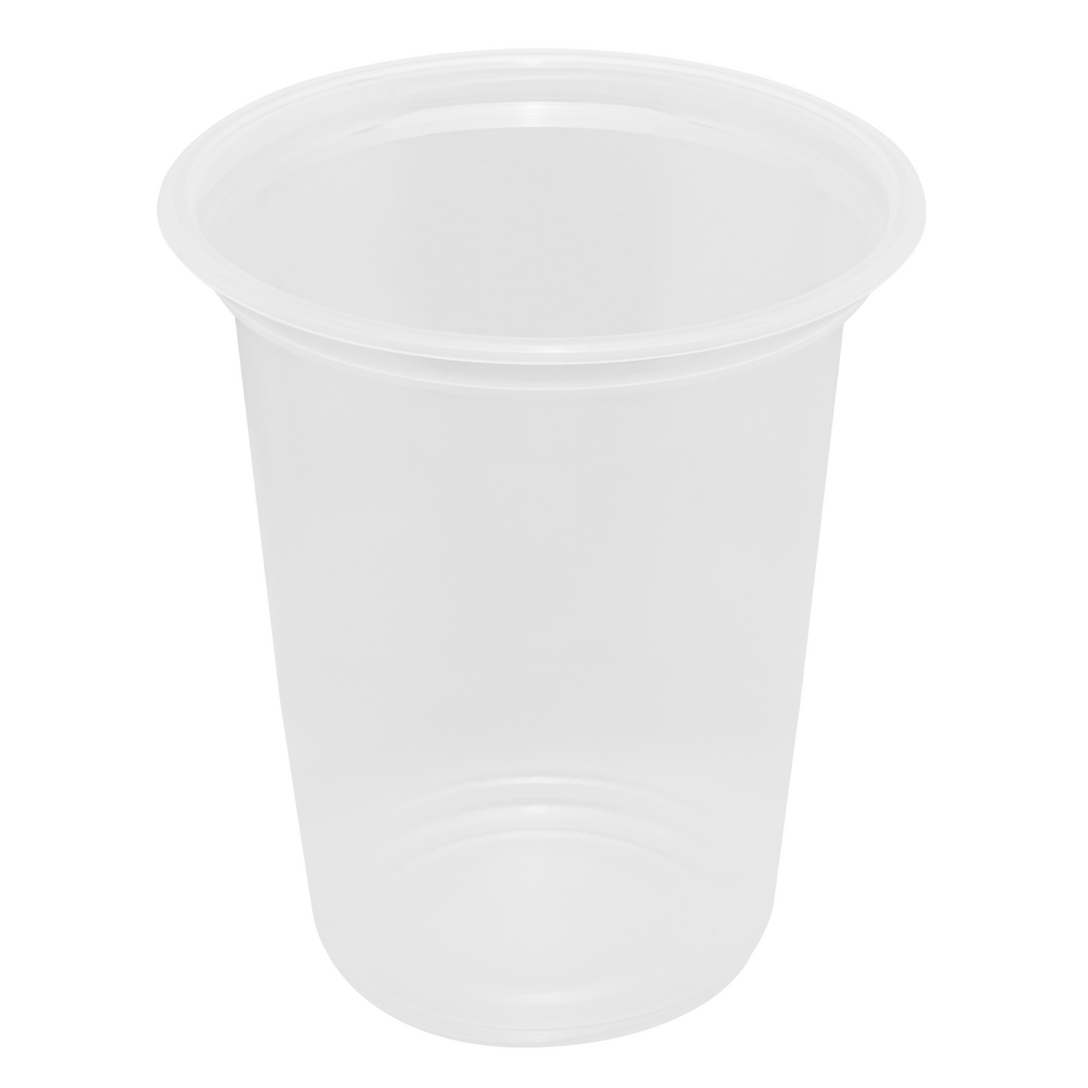 [500 ct] 30 oz Plastic Flat Rim Extra Wide Cold Cups (120 mm), PP