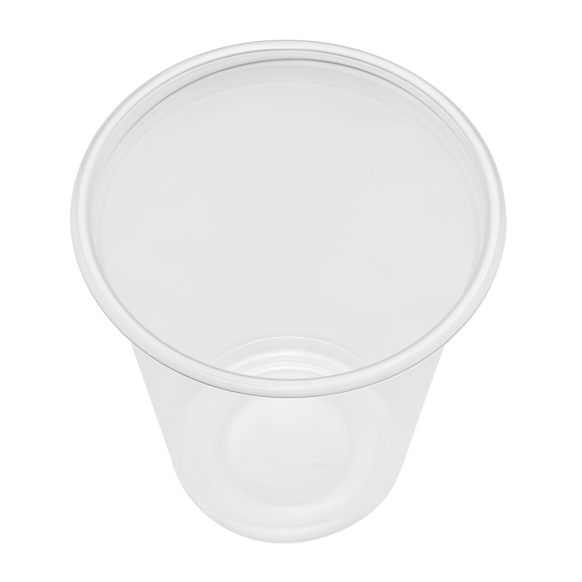 [500 ct] 30 oz Plastic Flat Rim Extra Wide Cold Cups (120 mm), PP