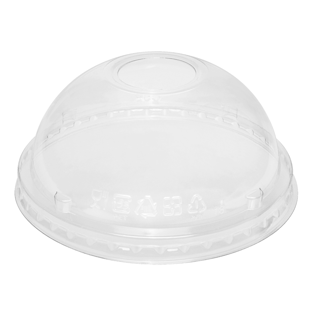[2,000 ct] Plastic Dome Lids, PET, 95 mm