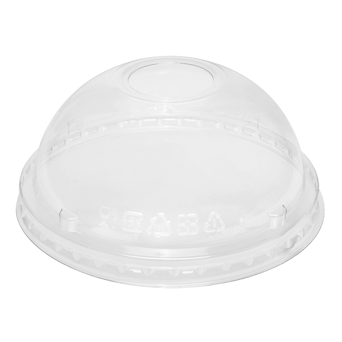 [2,000 ct] Plastic Dome Lids, PET, 95 mm