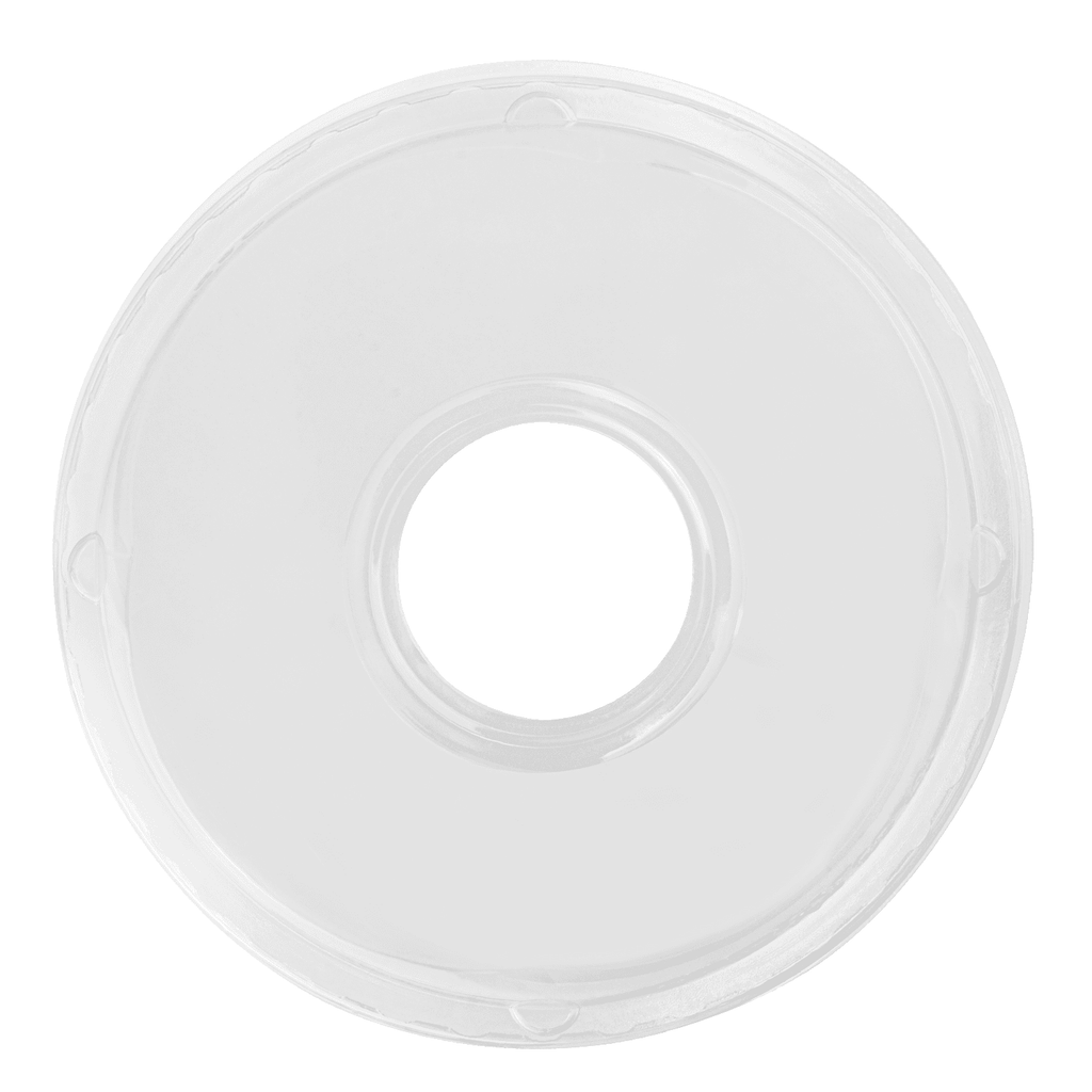 [2,000 ct] Plastic Dome Lids, PET, 95 mm