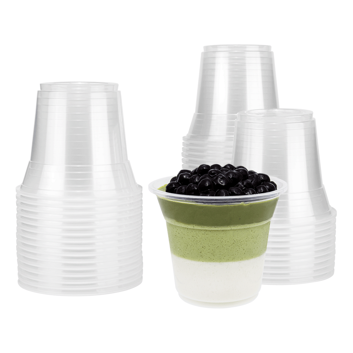 [2,000 ct] 8.5 oz Plastic U-Rim Y-Series Cold Cups, PP (95 mm)