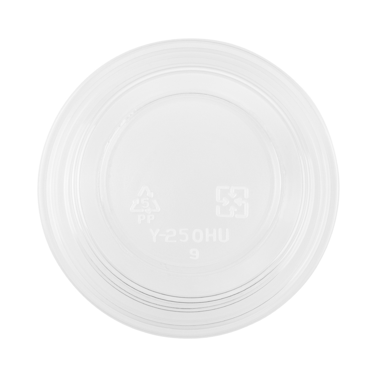 [2,000 ct] 8.5 oz Plastic U-Rim Y-Series Cold Cups, PP (95 mm)