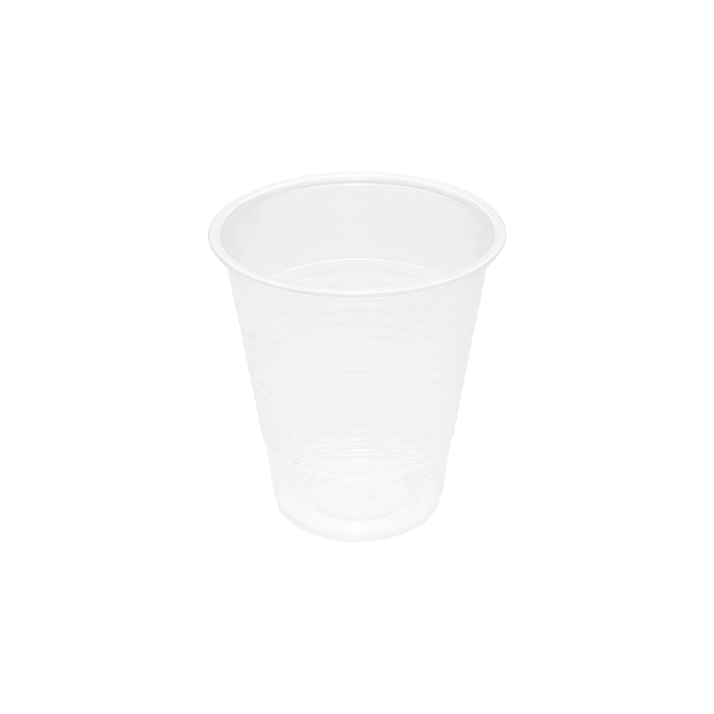 [1,000 ct] 12 oz Plastic Ribbed Cold Cups (90 mm), PP
