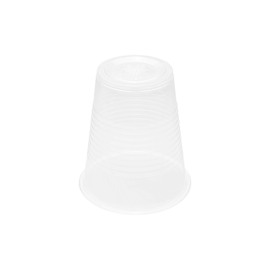 [1,000 ct] 12 oz Plastic Ribbed Cold Cups (90 mm), PP