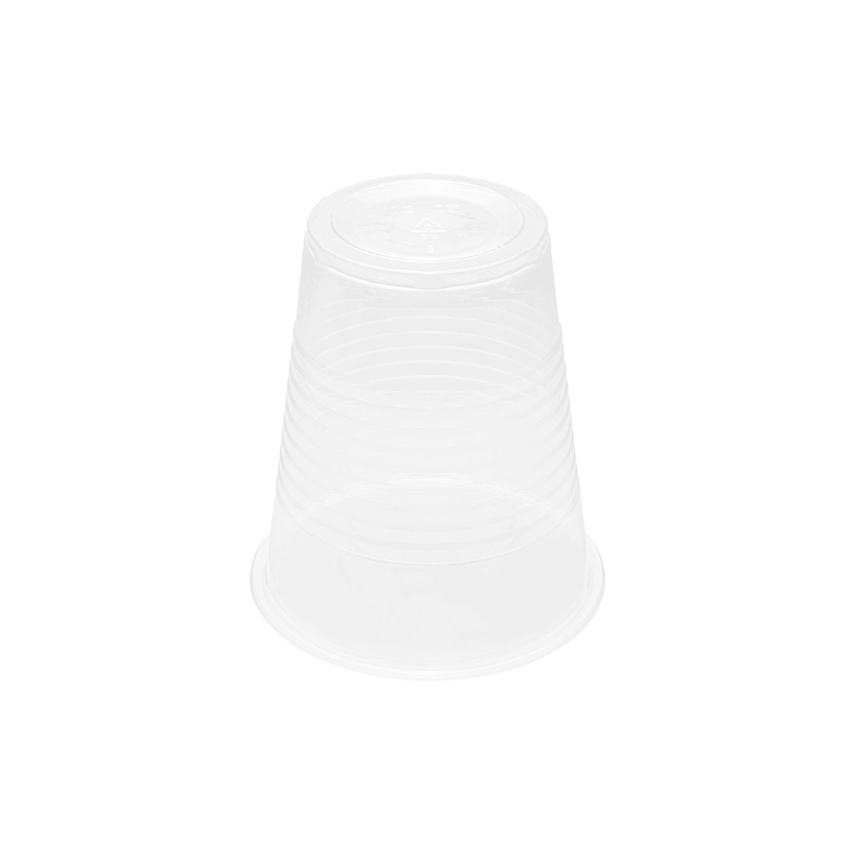 [1,000 ct] 12 oz Plastic Ribbed Cold Cups (90 mm), PP
