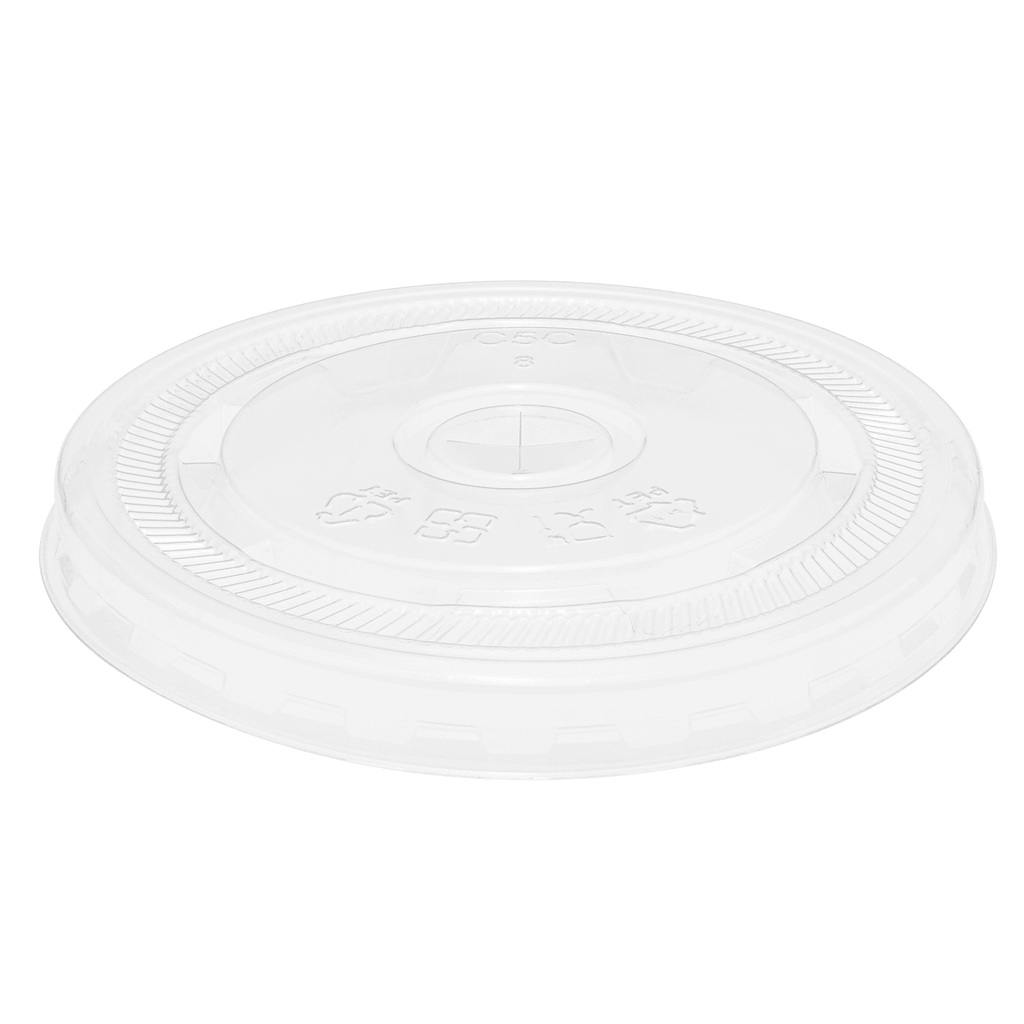 [2,000 ct] Plastic Cup Lids, PET, 95 mm