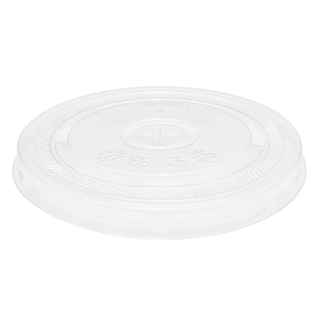 [2,000 ct] Plastic Cup Lids, PET, 95 mm