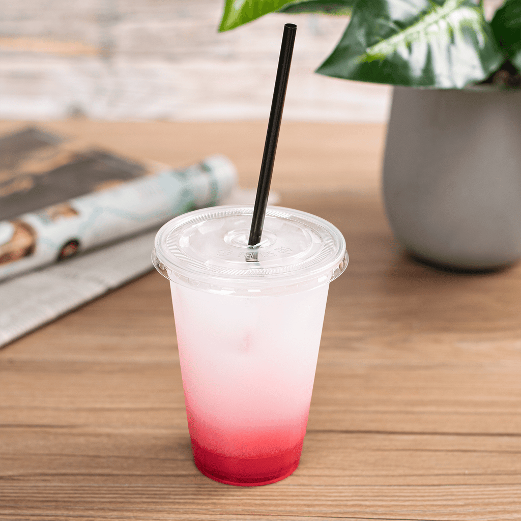 [2,000 ct] Plastic Cup Lids, PET, 95 mm