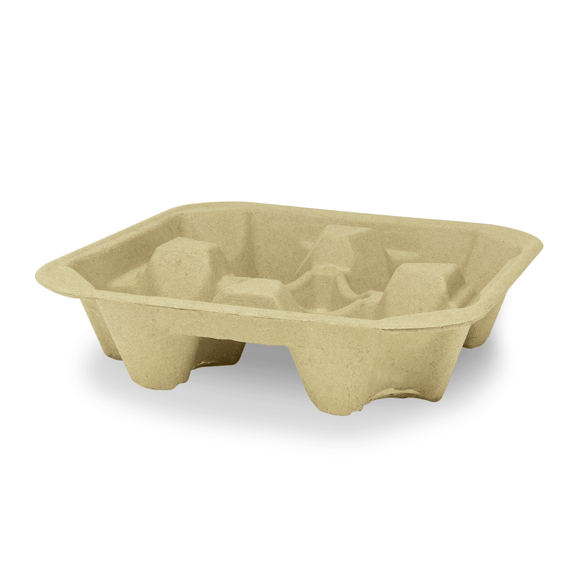 [300 ct] Biodegradable Drink Carrier, Holds 4 Cups (8-32 oz)