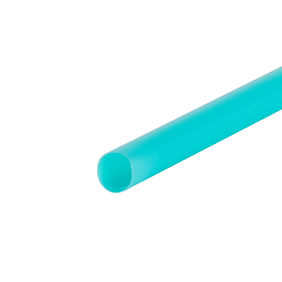 [1,200 ct] Giant Straws | Individually Wrapped | Aqua (0.31" x 10.25")